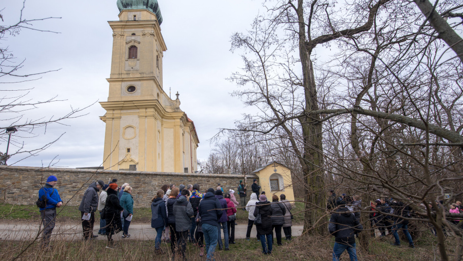 Křížová cesta slavkovského děkanství