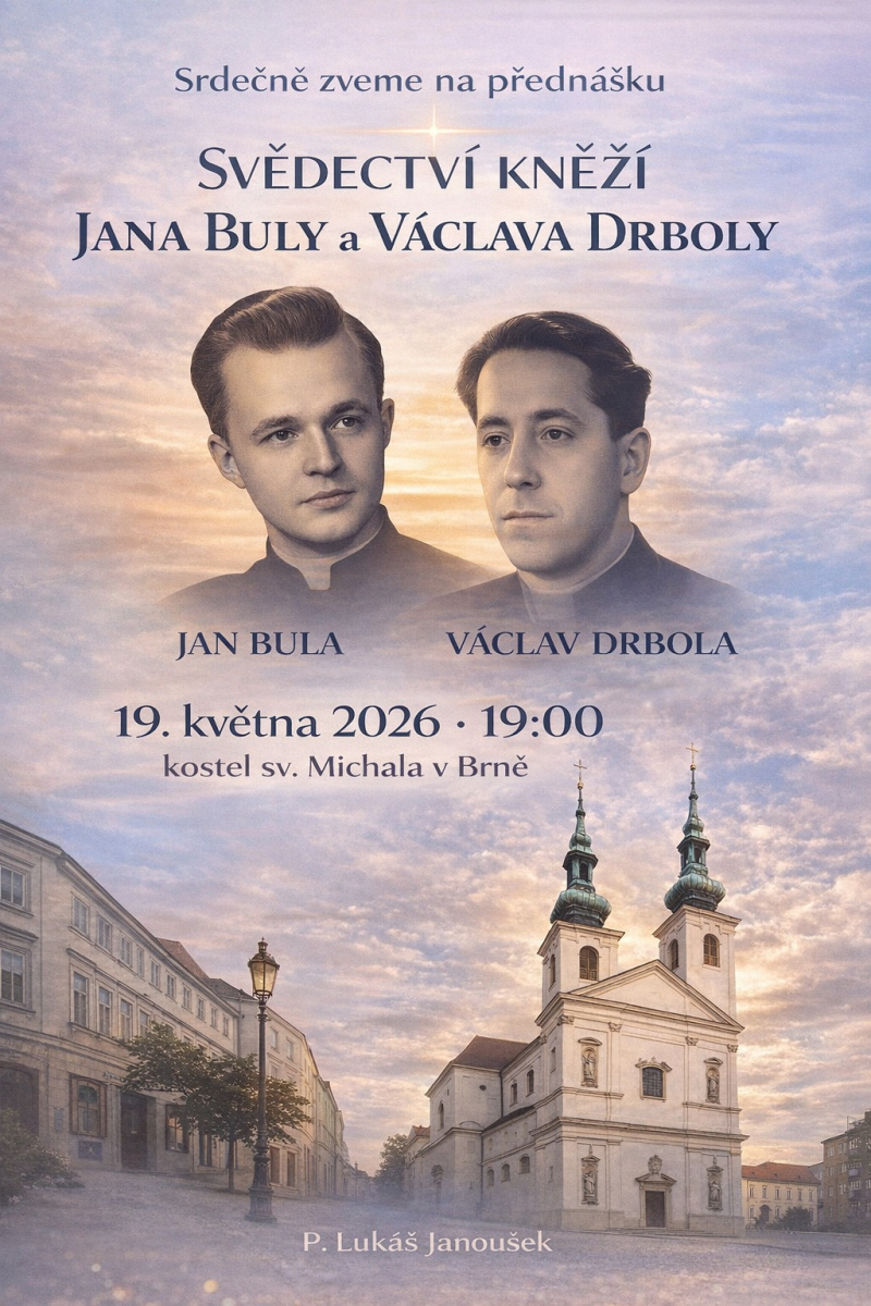 Svědectví o kněžích Janu Bulovi a Václavu Drbolovi u sv. Michala v Brně